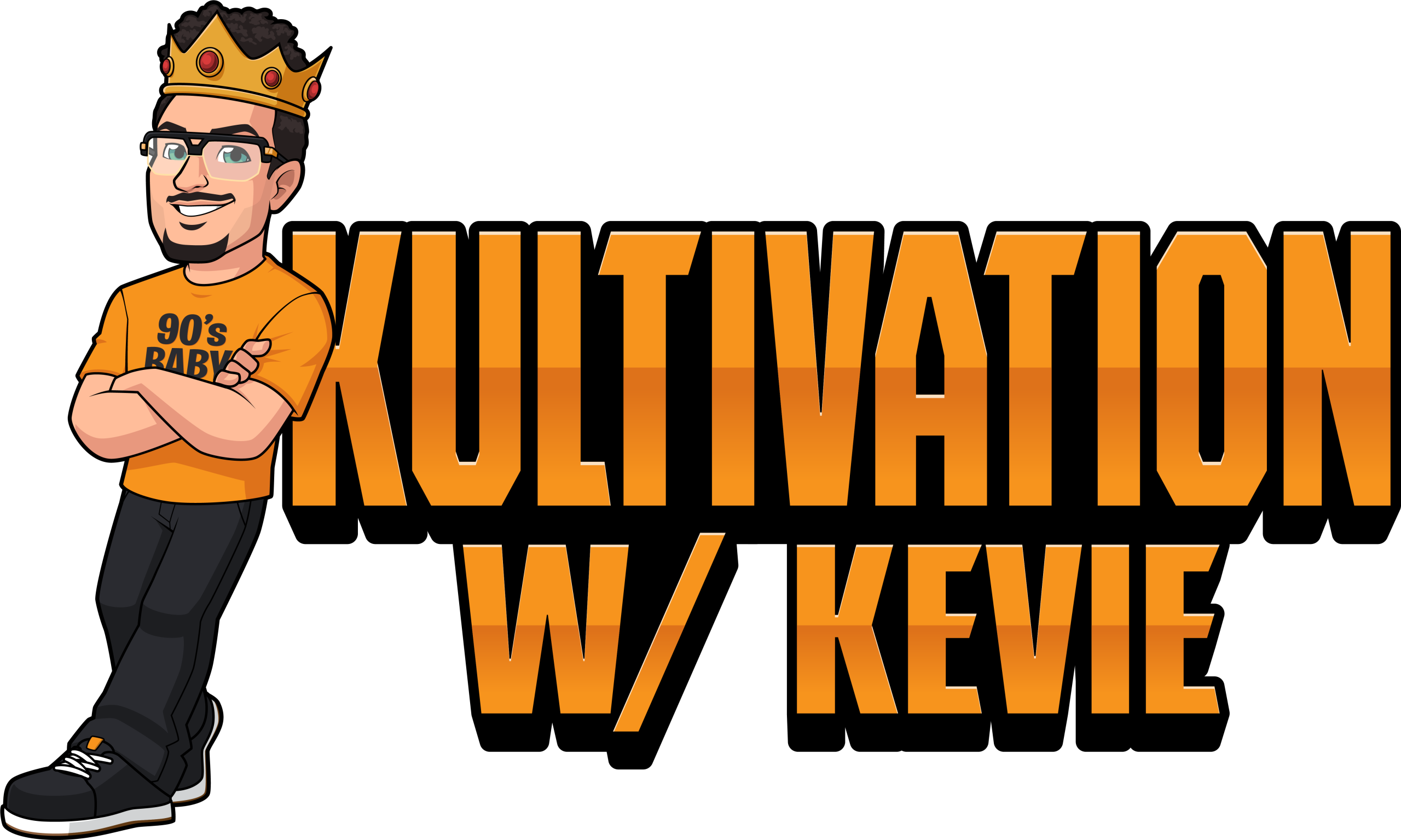 Kevie The Dreamer logo for Kultivation w/ Kevie podcast