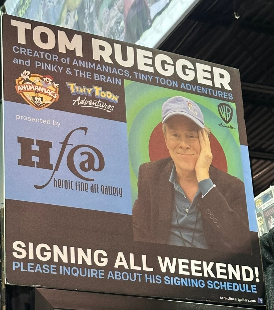 Tom Ruegger creator of Animaniacs and Tiny Toon Adventures appearing at FanExpo Chicago 2025.